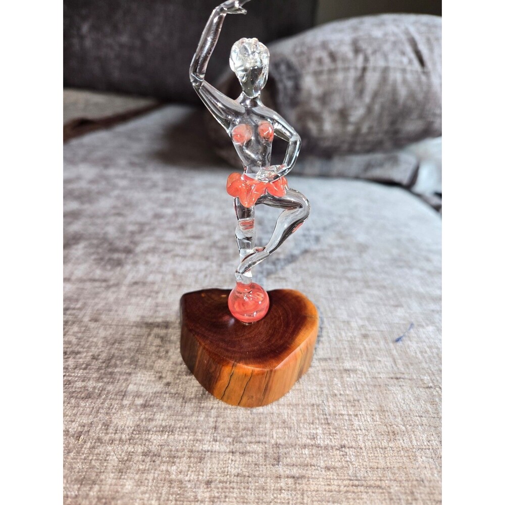 Glass Ballerina/Dancer Figurine